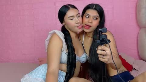 Snapshot of 2cgirls18 chatting on 11-12-25, 05:13 Tip us ask our names online show from 11-12-25, 05:13