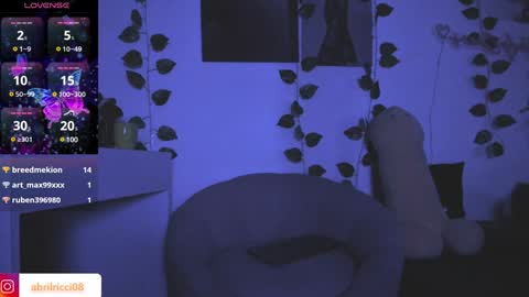 Snapshot of abril_ricci chatting on 01-13-25, 09:19 Abril online show from 01-13-25, 09:19