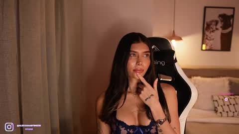 Snapshot of abril_w18 chatting on 03-28-26, 12:32 My name is Alexa. Please say hello I like to chat with you. If you have requests please use tip online show from 03-28-26, 12:32