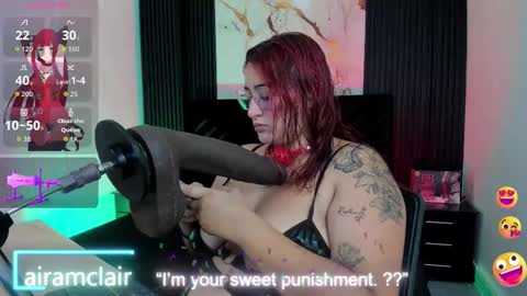 Airam Clair online show from 11-18-25, 08:13