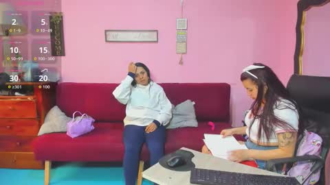 Snapshot of alejita_smithh chatting on 11-01-25, 08:44 zoe and Kataleya online show from 11-01-25, 08:44