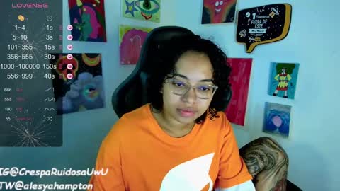 Snapshot of alesyahampton chatting on 01-24-25, 10:53 Crespa Ruidosa online show from 01-24-25, 10:53
