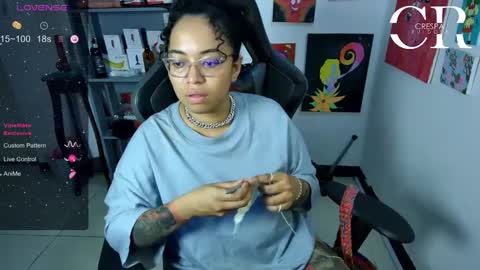 Snapshot of alesyahampton chatting on 09-16-25, 01:17 Crespa Ruidosa online show from 09-16-25, 01:17