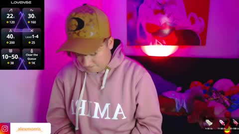 Snapshot of alexxxmorris chatting on 01-10-25, 05:05 ALEXXX MORRIS online show from 01-10-25, 05:05