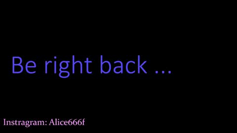 ALiCE ROSE online show from 01-08-25, 10:27