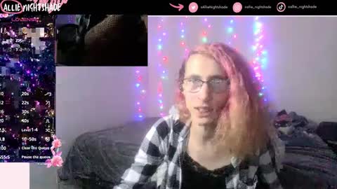 Allie Nightshade online show from 12-25-24, 11:20