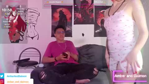 AMBAR AND DAIMON online show from 10-21-25, 04:13