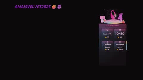 anaisvelvet2025 online show from 10-05-25, 10:13