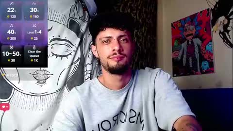 Snapshot of apolo_s chatting on 01-29-25, 09:12 Andres online show from 01-29-25, 09:12