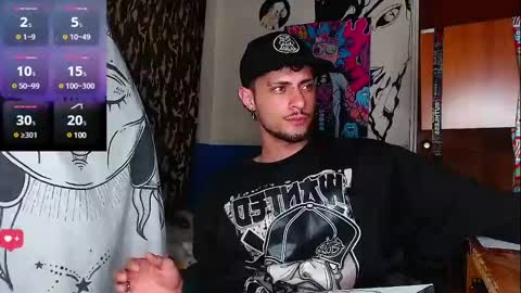 Snapshot of apolo_s chatting on 02-19-25, 03:50 Andres online show from 02-19-25, 03:50