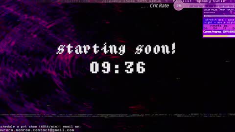 Aurora  Aura online show from 01-26-25, 12:37