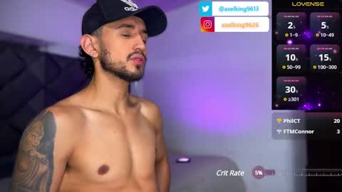 Snapshot of axelking13 chatting on 01-19-25, 12:49 Axel King online show from 01-19-25, 12:49