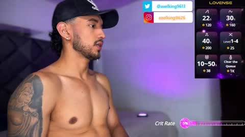 Snapshot of axelking13 chatting on 01-25-25, 09:14 Axel King online show from 01-25-25, 09:14