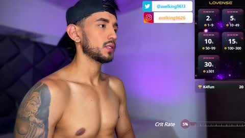 Snapshot of axelking13 chatting on 02-22-25, 10:42 Axel King online show from 02-22-25, 10:42