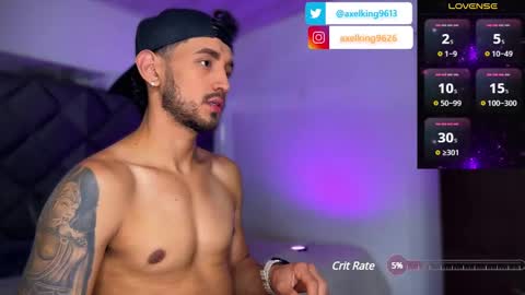 Snapshot of axelking13 chatting on 03-01-25, 10:10 Axel King online show from 03-01-25, 10:10