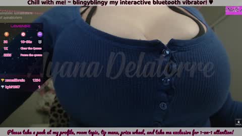 Snapshot of ayanadelatorre chatting on 12-12-24, 04:59 Ayana Delatorre online show from 12-12-24, 04:59