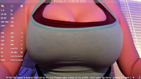 Ayana Delatorre online show from 10-31-25, 10:55