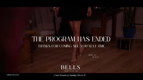 Call me Bells  Next Stream on Wednesday    Feb 26  online show from 03-09-25, 02:50