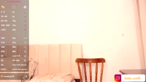 Snapshot of bebe_sua chatting on 01-26-25, 12:26 Jennifer online show from 01-26-25, 12:26