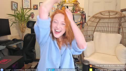 Snapshot of beckthetongue chatting on 12-06-24, 11:03 Beck the tongue online show from 12-06-24, 11:03