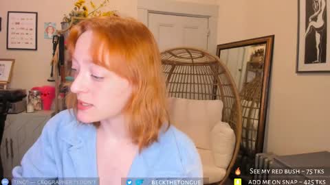 Snapshot of beckthetongue chatting on 02-14-25, 03:33 Beck the tongue online show from 02-14-25, 03:33