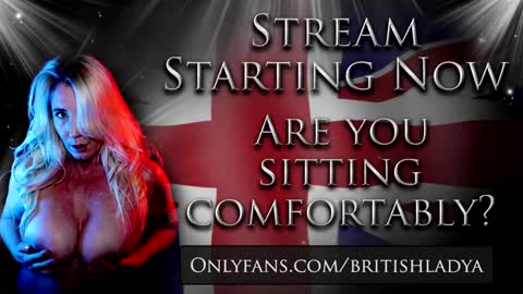 Snapshot of britishladya chatting on 01-24-25, 09:26 Lady Annabelle Montgomery online show from 01-24-25, 09:26