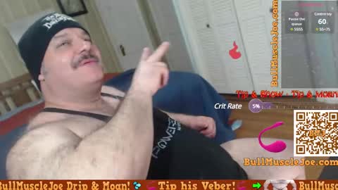 Snapshot of bullmusclejoe chatting on 12-12-24, 05:52 BullMuscleJoe online show from 12-12-24, 05:52