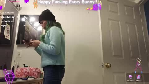 Snapshot of bunnycheekz chatting on 01-22-25, 11:43 Tokki bunny online show from 01-22-25, 11:43