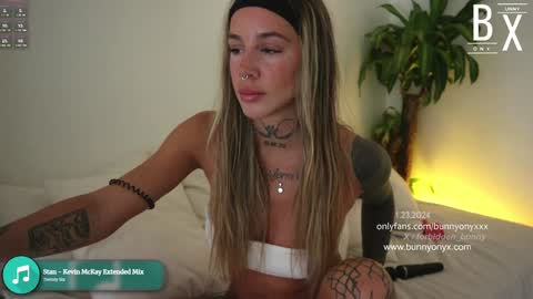 Snapshot of bunnyonyx chatting on 01-23-25, 08:45 Stephanie Next stream TUESDAY 6pm PDT online show from 01-23-25, 08:45