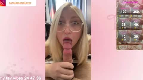 Snapshot of carolineandlover chatting on 11-14-25, 09:52 Caroline and Lover online show from 11-14-25, 09:52