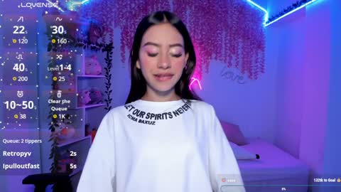 Snapshot of cat_kitty18 chatting on 01-22-25, 06:41 Lorena Saenz online show from 01-22-25, 06:41