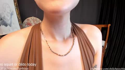 Snapshot of chilicheesebite chatting on 02-22-25, 12:05 Nina online show from 02-22-25, 12:05