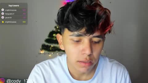 Snapshot of cody_evanss chatting on 12-16-24, 03:00 cody online show from 12-16-24, 03:00