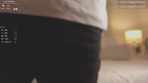 Snapshot of cody_johnsonn_ chatting on 10-24-25, 08:05 CODY online show from 10-24-25, 08:05