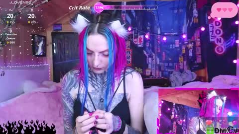 Snapshot of cybernekko chatting on 02-25-26, 05:50 Neko online show from 02-25-26, 05:50