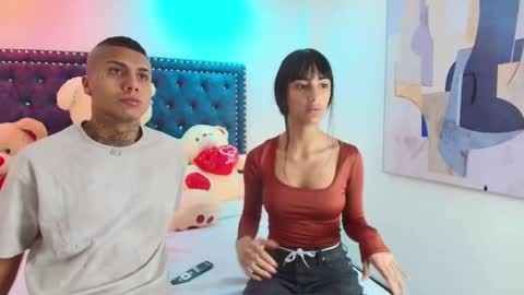 Snapshot of damian_and_roxanne chatting on 10-10-25, 12:37 DAMIAN AND ROXANNE. online show from 10-10-25, 12:37