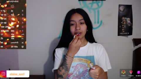 Snapshot of elaine_sun chatting on 12-11-24, 02:19 Elaine eli online show from 12-11-24, 02:19