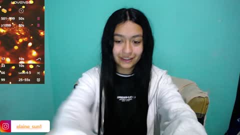 Snapshot of elaine_sun chatting on 12-12-24, 04:15 Elaine eli online show from 12-12-24, 04:15