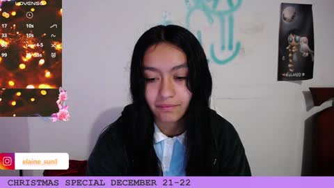 Snapshot of elaine_sun chatting on 12-19-24, 12:13 Elaine eli online show from 12-19-24, 12:13