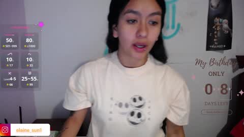 Snapshot of elaine_sun chatting on 01-19-25, 03:18 Elaine eli online show from 01-19-25, 03:18