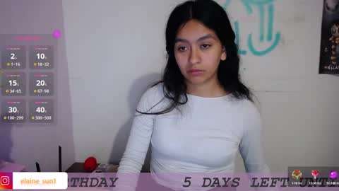 Snapshot of elaine_sun chatting on 01-21-25, 05:16 Elaine eli online show from 01-21-25, 05:16