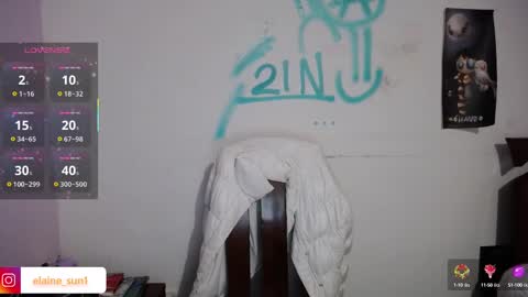 Snapshot of elaine_sun chatting on 03-04-25, 05:00 Elaine eli online show from 03-04-25, 05:00