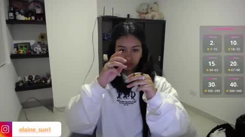 Snapshot of elaine_sun chatting on 09-24-25, 03:10 Elaine eli online show from 09-24-25, 03:10