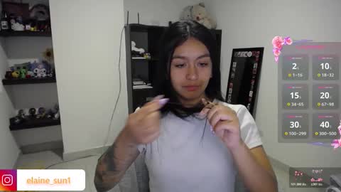 Snapshot of elaine_sun chatting on 11-14-25, 03:05 Elaine eli online show from 11-14-25, 03:05
