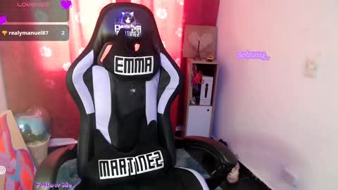 Snapshot of emmaamartinez chatting on 02-23-25, 10:09 modelo independente online show from 02-23-25, 10:09