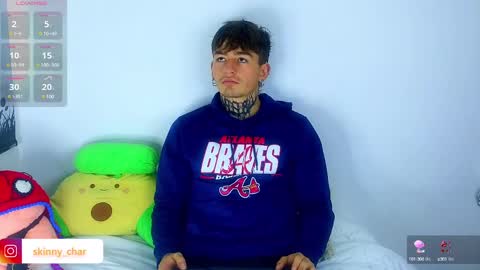 Snapshot of estebanchar_ chatting on 01-13-25, 12:13 Esteban independent model online show from 01-13-25, 12:13