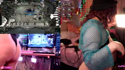 Snapshot of evamilaa chatting on 12-04-24, 08:45 Eva  online show from 12-04-24, 08:45