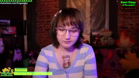 Snapshot of frogessjay chatting on 11-02-25, 08:00 Jaywise Frogfoot online show from 11-02-25, 08:00