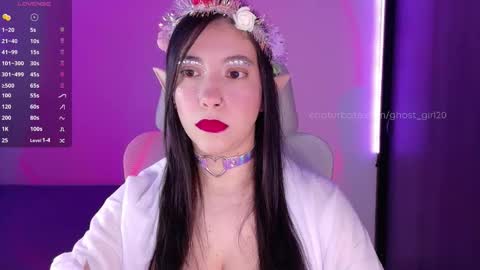 Snapshot of ghost_girl20 chatting on 10-31-25, 02:34 Im Jenn Next stream Monday - start -5 GMT online show from 10-31-25, 02:34