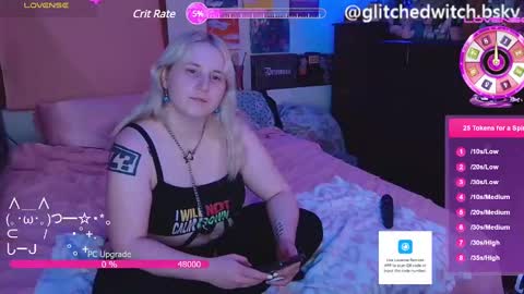 Snapshot of glitchwitch chatting on 01-26-25, 04:41 Glitch online show from 01-26-25, 04:41